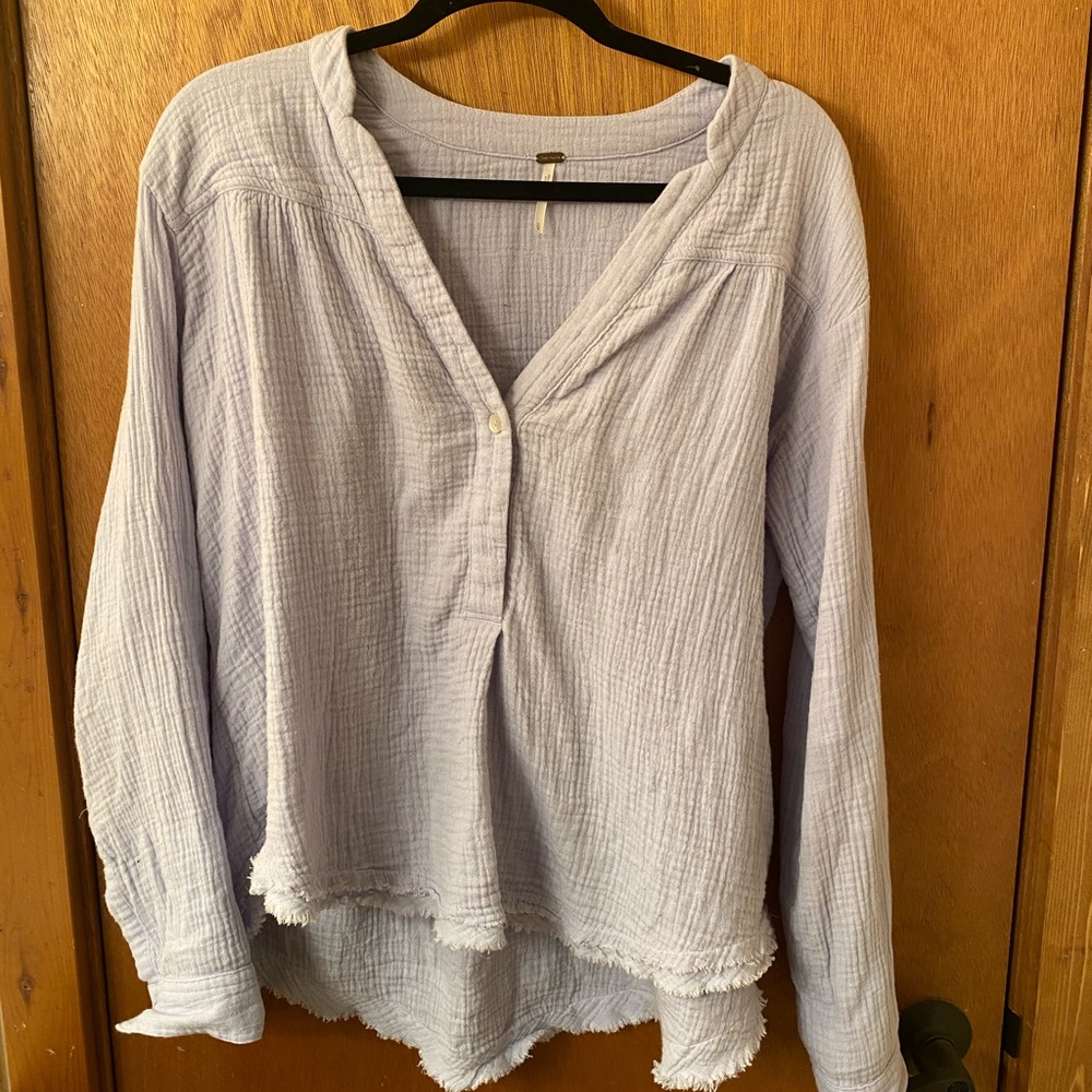 SOLD Free People cotton longsleeve